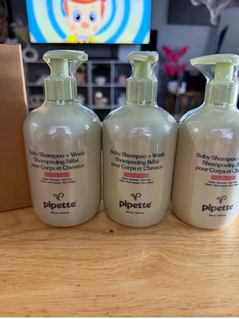 Pipette Baby Shampoo + Wash — Cream Bottle